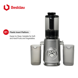 Centrífuga de Suco de Baixa Rotação de Alta Produção para Uso Comercial e Doméstico, Máquina Extratora de Suco para Rotina Diária de Suco Saudável - Product Image 5