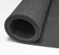 Coussin d'isolation acoustique en mousse acoustique en liège en caoutchouc/sous-couche insonorisante Absorption d'impact Carreaux insonorisés pour sol
