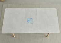 Ensemble de table à manger en céramique moderne Hebei Furniture, table extensible de luxe pour restaurant avec 6 à 8 chaises à vendre