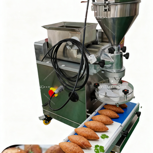 Usine Fournisseur Brésilien mochi fabricant 5.5 coxinha de maquina de salgado formant et machine encroûtante - Product Image 4