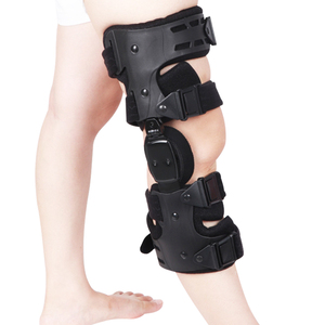 Rodillera ortopédica <span class=keywords><strong>de</strong></span> neopreno con protección <span class=keywords><strong>de</strong></span> rótula, articulación articulada ROM ajustable para soporte <span class=keywords><strong>de</strong></span> rehabilitación <span class=keywords><strong>de</strong></span> resorte - Product Image 1