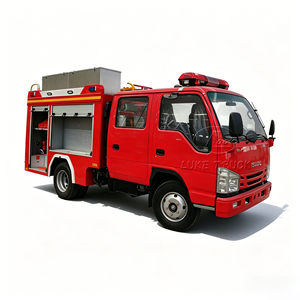 Camión de Bomberos Isuzu Mini de 1000L con Espuma Química, Vehículo Contraincendios de 1 Tonelada para la Industria Petroquímica - Product Image 1
