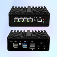 H30S Intel J6412 4 Puertos I226 2.5g Ethernet Sin Ventilador, Firewall para Oficina en Casa, Router Suave, Pfsense, Opnsense, Dispositivo de Red, Mini PC
