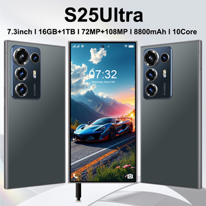 Điện thoại thông minh S25 Ultra 5g với màn hình <span class=keywords><strong>7</strong></span>.3 inch HD 8800mAh pin 108mp Camera sau 1TB Rom phiên bản toàn cầu - Product Image 2