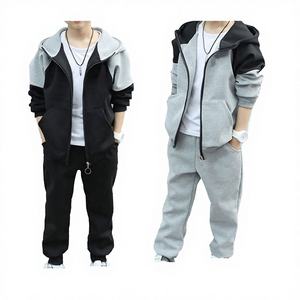 Conjuntos de Ropa Unisex, Estilo Hip Hop, Sudadera con Estampado, Pantalones Deportivos, Transpirables, Ligeros, Cintura Elástica, Diseño 2 en 1 - Product Image 2