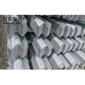 Corrugato trave Guardrail in metallo barriera corrugata corrugata trave in acciaio zincato barriere autostradali Guardrail prezzo - Product Image 6