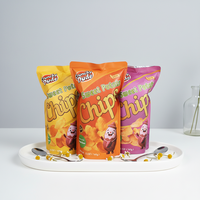 Chips de patate douce croustillantes, collation saine sans additifs, saveur prune