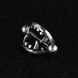 Bijoux <span class=keywords><strong>de</strong></span> piercing au mamelon personnalisés à la mode, <span class=keywords><strong>anneau</strong></span> <span class=keywords><strong>de</strong></span> mamelon <span class=keywords><strong>de</strong></span> haute qualité en acier inoxydable - Product Image 4