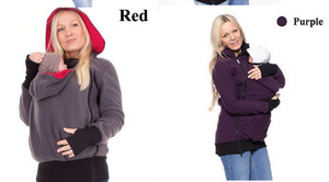 <span class=keywords><strong>Manteau</strong></span> à capuche de maternité à usages multiples, veste d'<span class=keywords><strong>allaitement</strong></span> à capuche kangourou - Product Image 5