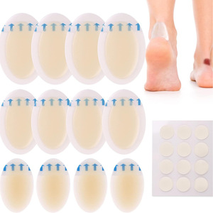 Pansements hydrocolloïdes transfrontaliers les plus vendus pour talons hauts féminins, ampoules de gel, patchs anti-frottement pour talons, invisibles - Product Image 5