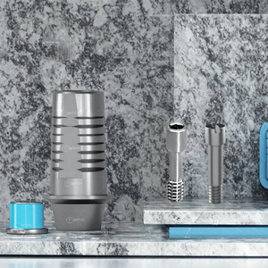 Base de titanio manual compatible con M6 Biomet 3i con biblioteca gratuita y certificación CE - Product Image 3