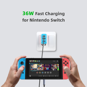 Eonline Chuyển Đổi Dock Cho Nintendo Chuyển Đổi Gan 36W Nhanh Chóng Sạc Di Động TV Docking Station 4K HD-Tương Thích Cho Máy Tính Xách Tay iPad Điện Thoại - Product Image 4