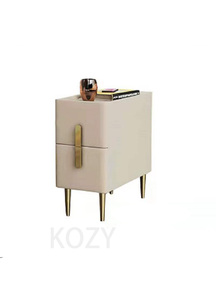 Small Size <strong>Little</strong> Space Bedside <strong>Table</strong> Iron Gold Plating Legs with Two Small Drawers Rectangular Mini Nightstands Bathroom <strong>Table</strong> - Product Image 3