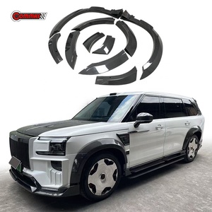 Pour Zeekr 9X : Élargisseurs d'ailes en fibre de carbone véritable style MSY – Kits de carrosserie – Vente en gros directe - Product Image 1