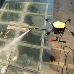Nouveau drone de nettoyage haute pression électrique 200 bars pour le lavage des façades, des fenêtres et des bâtiments, usage domestique - Product Image 6