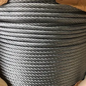 Threaded Lifting Loop 7X19 6X19+FC Galvanized Stainless Steel Wire Rope