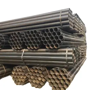 ERW Mild Steel / Hot Rolled Black Welded Square Structural Hollow Section Shape Steel Pipe/Tube