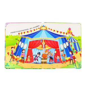 Libros Infantiles de Tapa Dura Ecológicos para Educación Temprana, Impresión Personalizada a Todo Color, Libro de Cartón con Solapas para Niños - Product Image 6