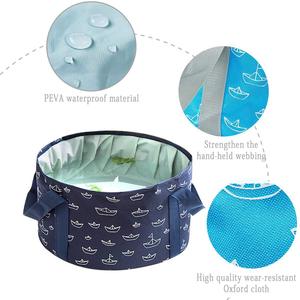 Nouvelle Arrivée Bassine de Bain de Pieds Pliable de Voyage, Bassine de Lavage du Visage, Seau Pliable pour Trempage des Pieds en Extérieur - Product Image 2