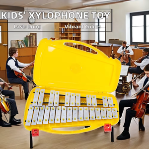 Vente en gros/OEM/Prix d'usine Vente à chaud <span class=keywords><strong>Festival</strong></span> 25 touches Xylophone et tambourin Mini <span class=keywords><strong>percussion</strong></span> Instruments de musique pour enfants Mars Vente à chaud Accessoire - Product Image 4