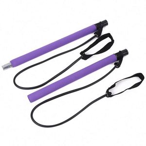 Kit de Barra de Pilates Portátil 22 en 1 de Fábrica BSCI con Banda de Resistencia, Barra de Tonificación y Palo de Yoga para Ejercicio en Casa - Product Image 6