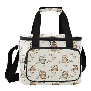 Nouveauté : Sac isotherme extra large à isolation renforcée, sac de pique-nique carré portable pour garder les aliments frais - Product Image 1