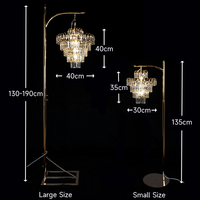 Explosions Grossiste Nouveaux Accessoires de Mariage Lumières Décoratives de Scène en T Lampes de Route en Bande de Glace en Cristal Acrylique Lampes d'Aménagement Scénique