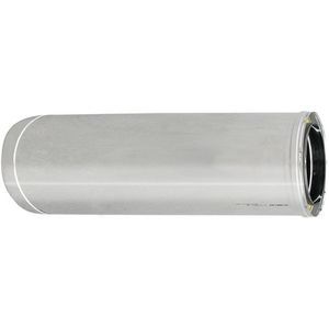 Modern Double-Wall Stainless Steel Flue Pipe 50cm X 200-250mm for <b>Fireplace</b> <b>Accessories</b> - Product Image 1