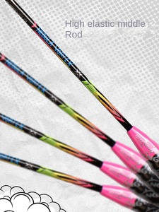 Vợt cầu lông chuyên nghiệp dành cho người lớn 4U, khung thi đấu, sợi carbon, chống gió, cứng, đơn, dành cho nam nữ, có tay cầm - Product Image 4