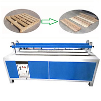 Machine à découper les palettes en bois, machine à démonter les palettes en bois, recyclage des palettes en bois démontées