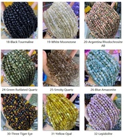 Perles de Gravier Galet en Turquoise Africaine 8-10 mm, Forme Irrégulière Ronde, Énergie de Guérison Naturelle, Perles de Pierres Précieuses 15"