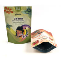 Sachet d'emballage personnalisé pour bonbons, refermable avec fermeture éclair, pochette verticale de qualité alimentaire pour bonbons gélifiés, sachet en Mylar anti-odeur