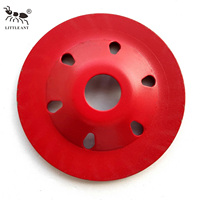 LITTLE ANT Disque de meulage diamanté turbo brasé à bas prix, 4 pouces (100 mm), pour meuleuse d'angle, pour marbre et pierre