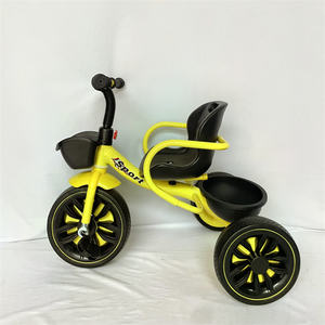 Triciclo <span class=keywords><strong>de</strong></span> plástico multifuncional para niños, triciclo <span class=keywords><strong>de</strong></span> tres ruedas, sin giro, coches y triciclos - Product Image 4
