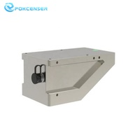 Medidor de Flujo de Río por Radar OEM Pokcenser, Medidor de Velocidad de Agua Digital Portátil, IP68, Aleación de Aluminio, PWF-R600S