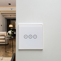 Boîtier en plastique de commutateur de lumière LED de télécommande de maison intelligente