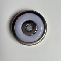 Lampu LED Bulat Bertenaga Baterai untuk Lemari Pajangan/Lemari/Penyangga & Dapur dengan Sensor PIR