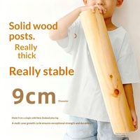 Arbre à chat populaire de style nordique avec balles suspendues interactives et poteau en sisal robuste – Mobilier pour chat pour usage quotidien en intérieur