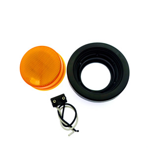 Nueva Luz de Posición Lateral Sellada LED <span class=keywords><strong>IDun</strong></span> R25 de Alta Calidad de 2.5 Pulgadas con Ojal de PVC, Luz de Gálibo Roja, Ámbar y Transparente para Camión y Remolque - Product Image 5