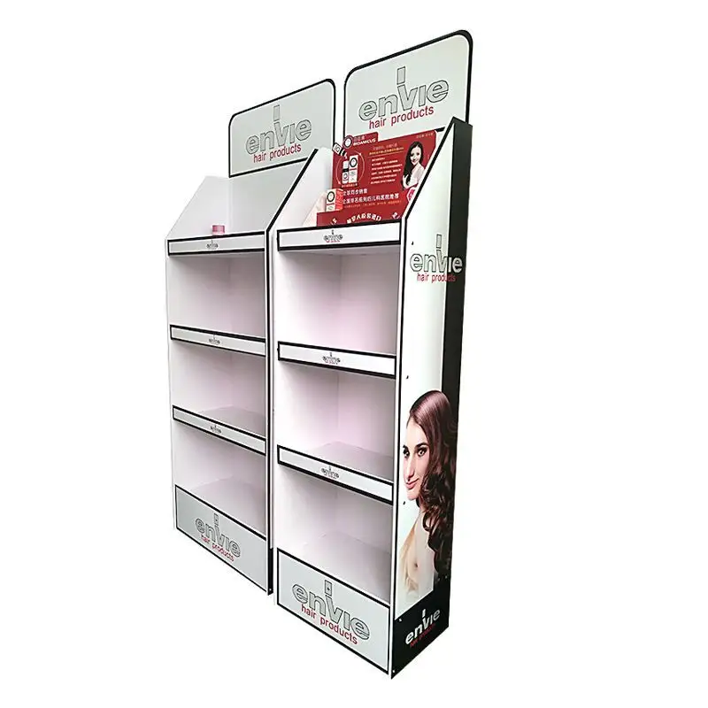 floor standing pvc foam shelf/Hot style toothpaste pos display shelf/PVC foam board forex display stand