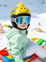 Masques de ski et de snowboard personnalisés pour enfants, anti-buée UV400 pour garçons et filles de 4 à 12 ans
