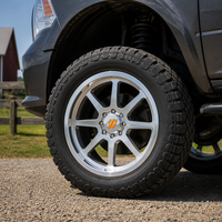Ruedas Forjadas SRD en Oferta para Camionetas 22x12 24x12 24x14 26x14 26x16 8x165.1 6x139.7 8x170 Super Single Wheel para GMC 2500 F250