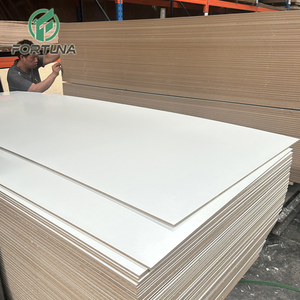 Panneau MDF mélaminé blanc <span class=keywords><strong>de</strong></span> haute qualité, bien conçu, 1220*2440mm 915*2135mm 1250*2500mm 18mm, MDF brillant - Product Image 3
