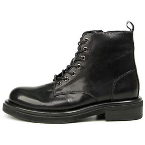<b>Spring</b> Summer Autumn Winter Men's Leather <b>Boots</b> - Vintage Style - Soft and Breathable Casual Wear-Resistant - Trendy Ankle <b>Boots</b> - Product Image 5