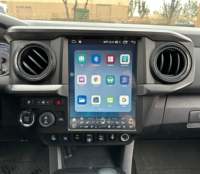 Écran tactile radio Android de 12 pouces de style Tesla pour Toyota Tacoma 2016 - 2023, panneau tablette, lecteur numérique de voiture, stéréo GPS
