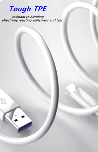 Cable USB-C Tipo-C de Carga Rápida de 100W y 480Mbps con Revestimiento de PVC para Computadora y Tableta, Compatible con Huawei Mate 60, 20, P50, P40, P30 Pro <span class=keywords><strong>Lite</strong></span> - Product Image 4