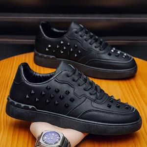 Nouvelles Chaussures de Sport Homme Été 2026 Style Coréen Confortables Semelle Intermédiaire Amortie Légères Respirantes en Cuir Véritable - Product Image 2