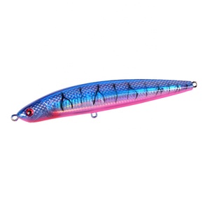 Atún salmón gran juego curricán pesca señuelos cebos plástico duro Minnow flotante Wobler