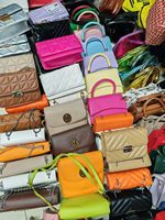 Bolsos de Mano de Lujo para Mujer, Bolsos de PU al por Mayor de China, Bolsos de Color Sólido para Damas 2025