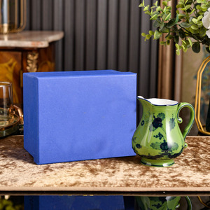 Service à thé en céramique style italien, théière, pot à lait, sucrier, vaisselle peinte à la main pour la décoration de la maison, cadeau - Product Image 2